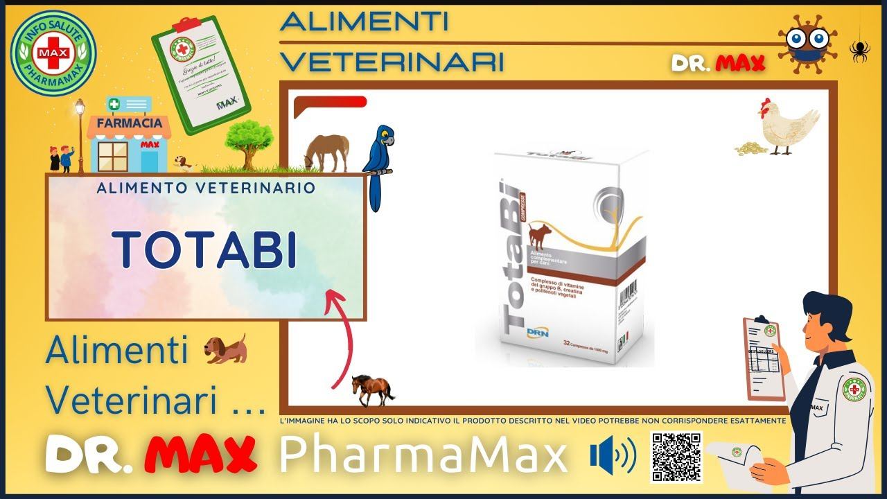 🍪 TOTABI Alimento Veterinario a cosa serve ? - Foglietto Illustrativo 👔 Dr. MAX смотреть онлайн