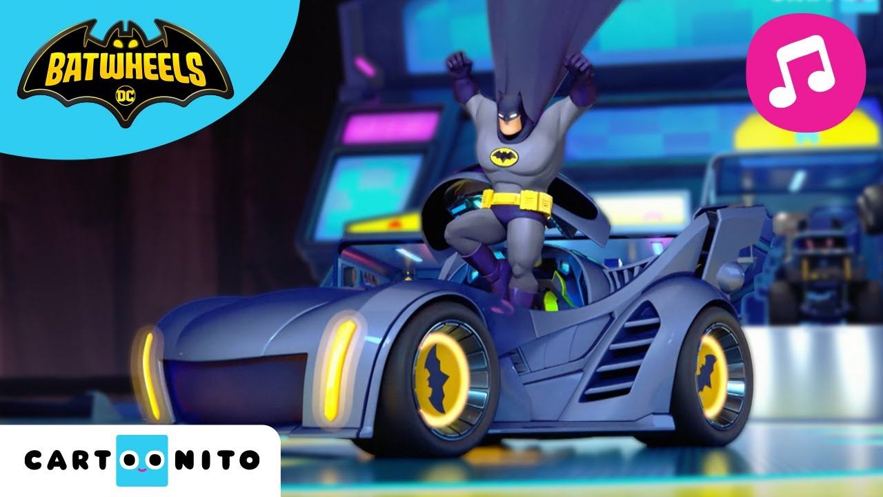 Bam The Batmobile | Batwheels | Cartoonito | Kids Music Video | Cartoons For Kids