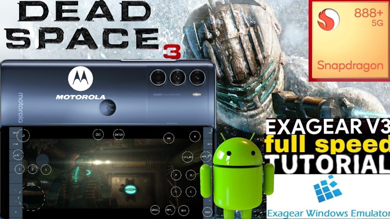 Dead Space 3 en Android snapdragon 888+ ,(exagear V3) high graphics, tutorial test Moto G200 смотреть онлайн