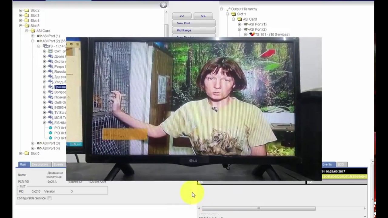 Настройка EPG на мультиплексоре Harmonic ProStream 1000 смотреть онлайн