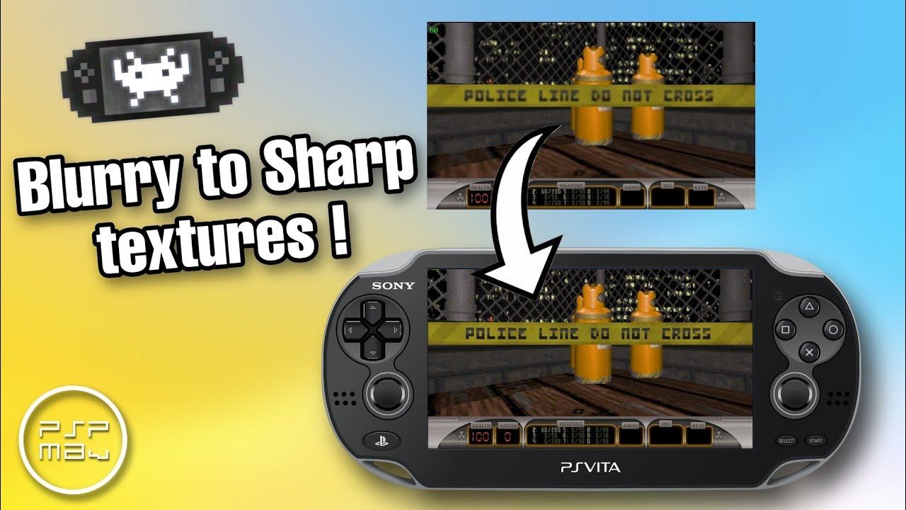 Vita Nearest Neighbour plugin , Blurry to Sharp Pixelated textures ! смотреть онлайн