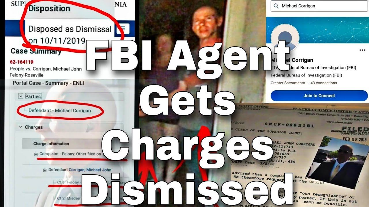 FBI Agent Gets Charges Dismissed;Burglary/Assault with a Deadly Weapon - Roseville, California смотреть онлайн
