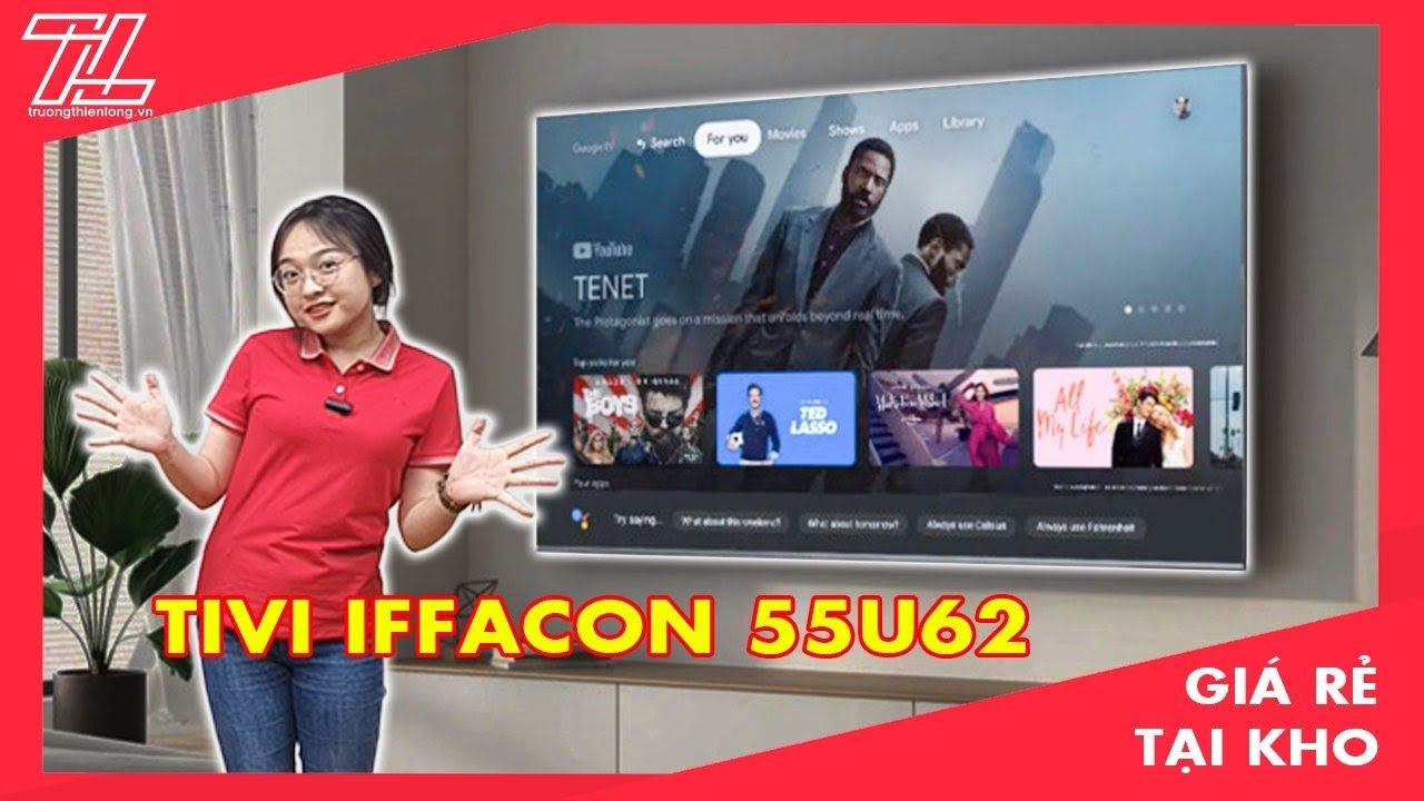 Tivi 55 inch Google TV Iffalcon 55U62 - ra lệnh bằng giọng nói Tiếng Việt giá chưa tới 6 TRIỆU смотреть онлайн