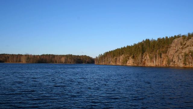 Карельский перешеек 2007. Ястребиное озеро. Большие скалы. Пейзажи. Ноябрь 2007г (Часть 1).mp4 смотреть онлайн