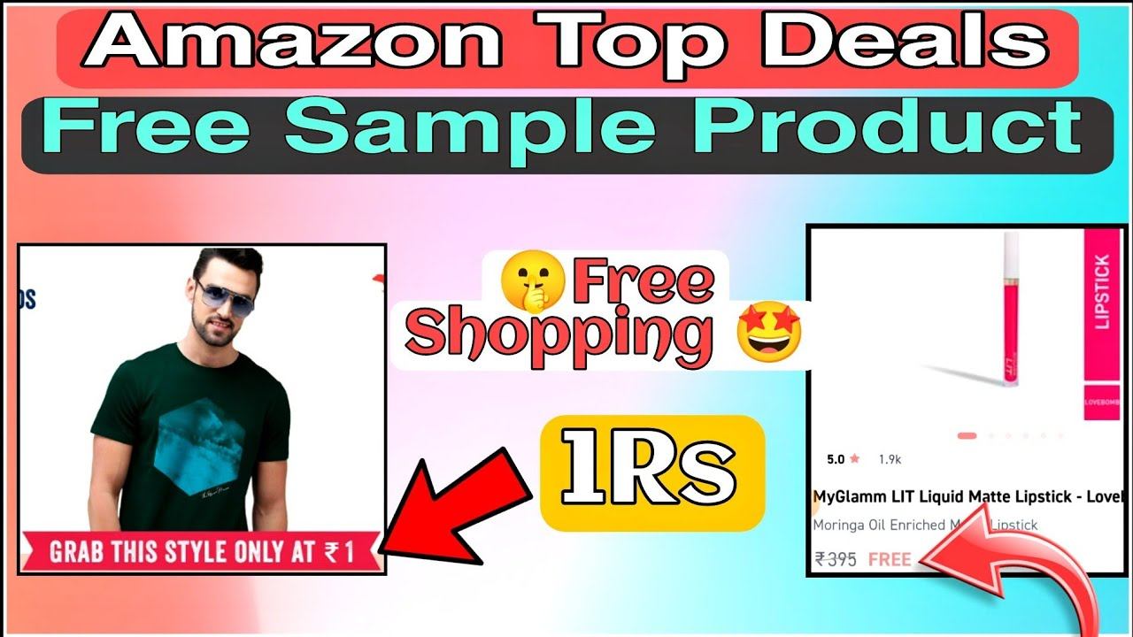 best deals on amazon today || free products today | myglamm free products смотреть онлайн