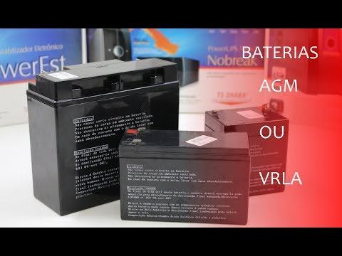 BATERIA PARA NOBREAK - O que são baterias AGM e VRLA? смотреть онлайн