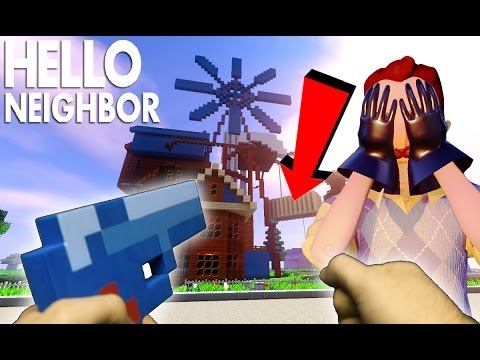 Realistic Hello Neighbor in Minecraft - The Neighbor has a BABY!!! смотреть онлайн