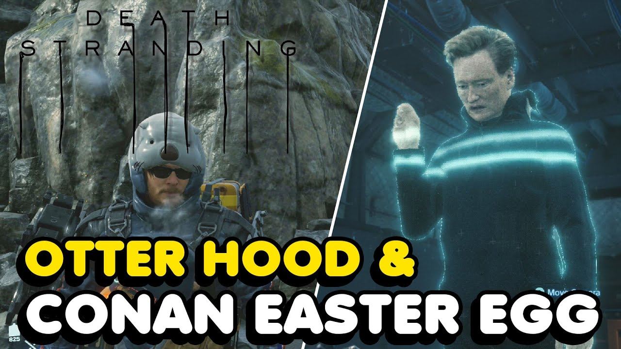 How To Get The Otter Hood In Death Stranding (+ Conan O'Brein Easter Egg) смотреть онлайн