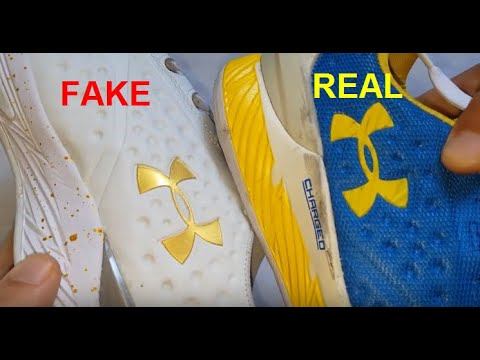 Real vs Fake Under Armour charged. How to spot fake Under Armour sneakers. смотреть онлайн