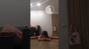 как сесть на шпагат дома?За 10 минут/ Lika_Milka