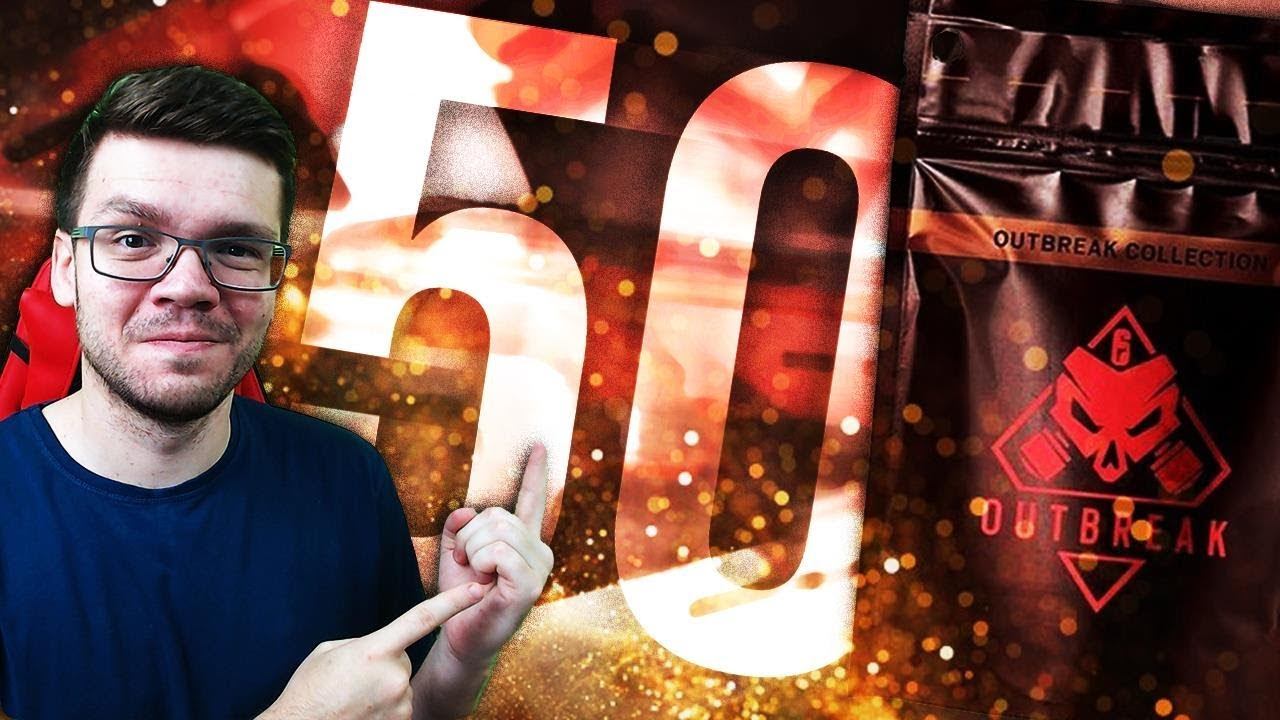 50 PACZEK MISJI OUTBREAK! - Rainbow Six Siege OPENING смотреть онлайн