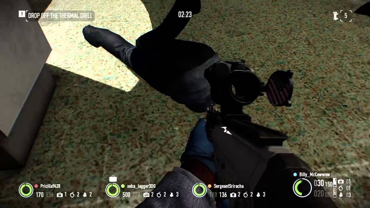 PAYDAY 2: Civilian Stuck in the Ground смотреть онлайн