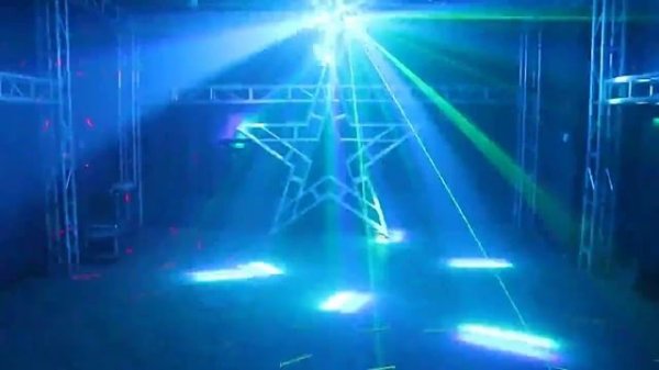 led mini MOVING lazer