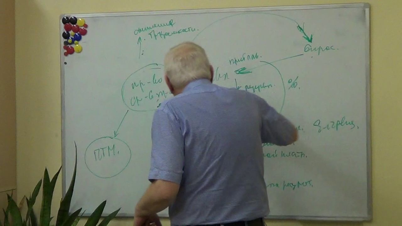 Лекция 21. Взаимосвязь экономических факторов, влияющих на спрос и издержки, ч. 3 (11.04.2017) смотреть онлайн