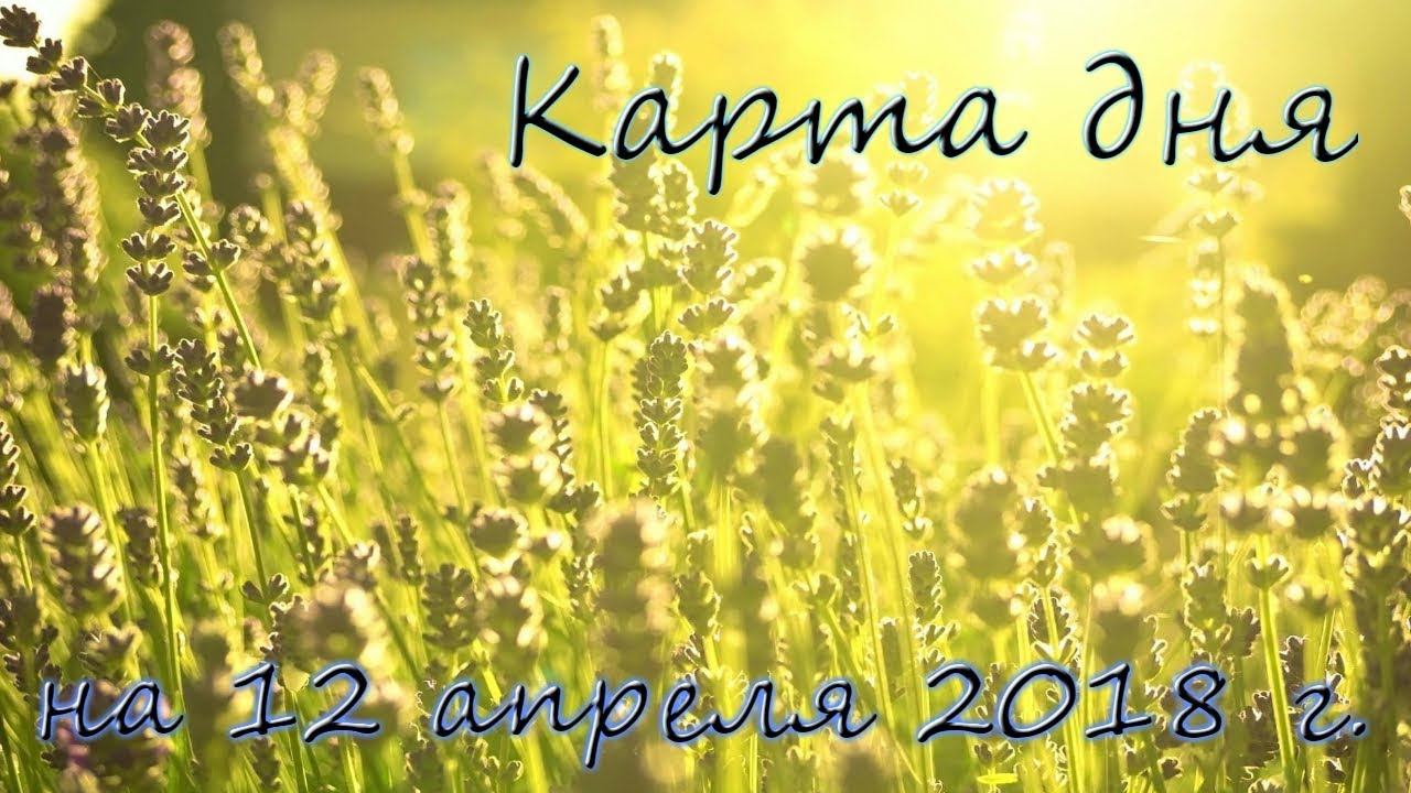 Карта дня 12.04.2018 г. смотреть онлайн