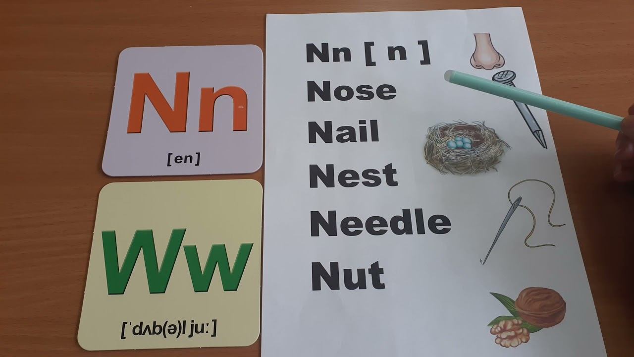 Буквы Nn & Ww смотреть онлайн