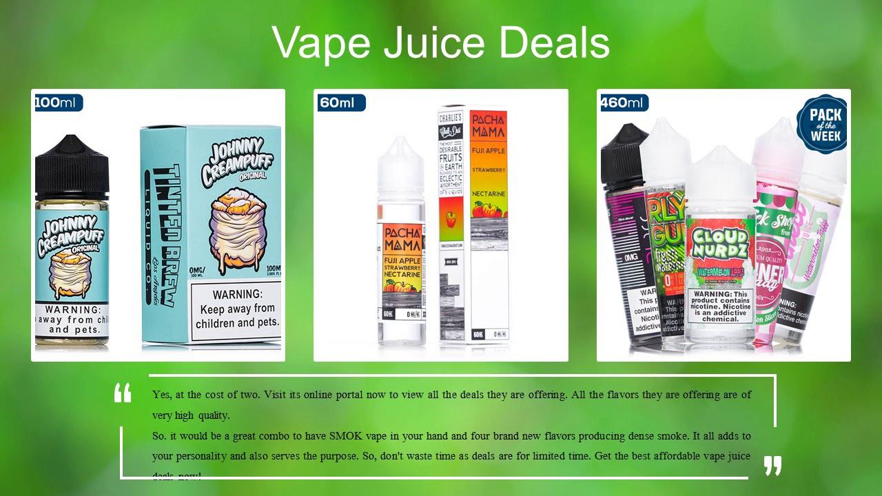 MIND BLOWING VAPE JUICE DEALS AT EJUICE DIRECT смотреть онлайн