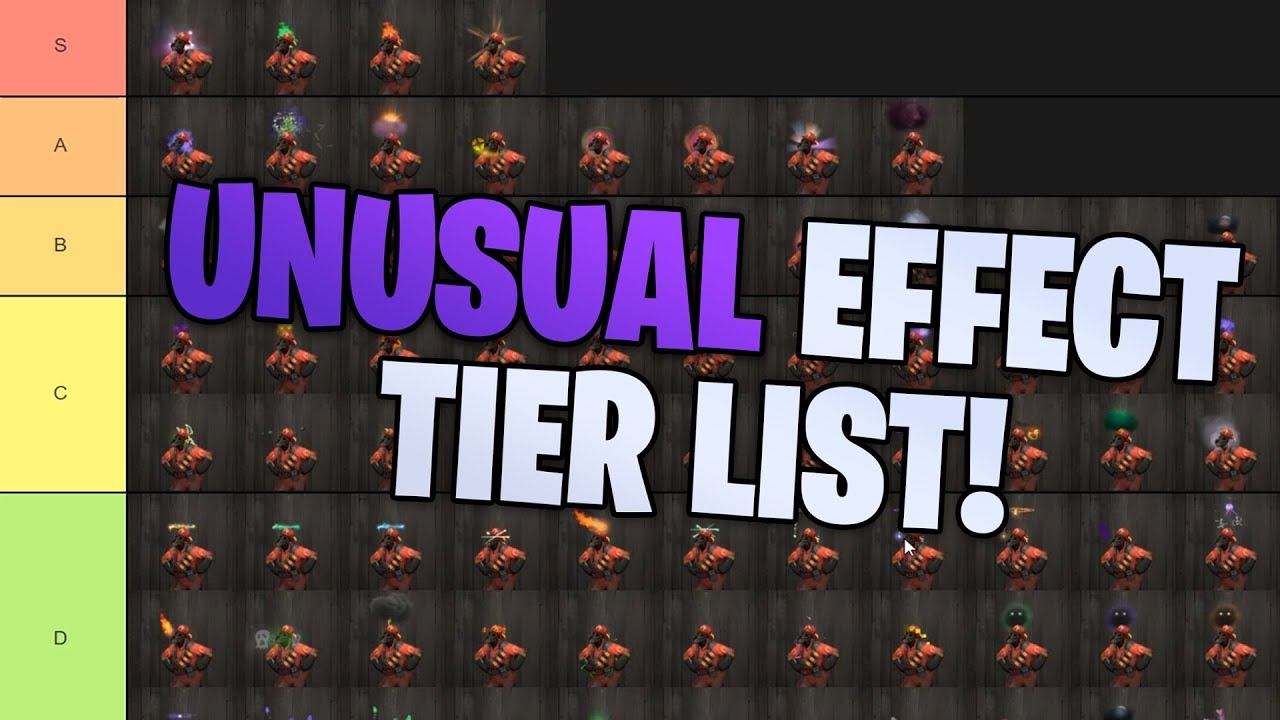 TF2: UNUSUAL EFFECT TIER LIST!