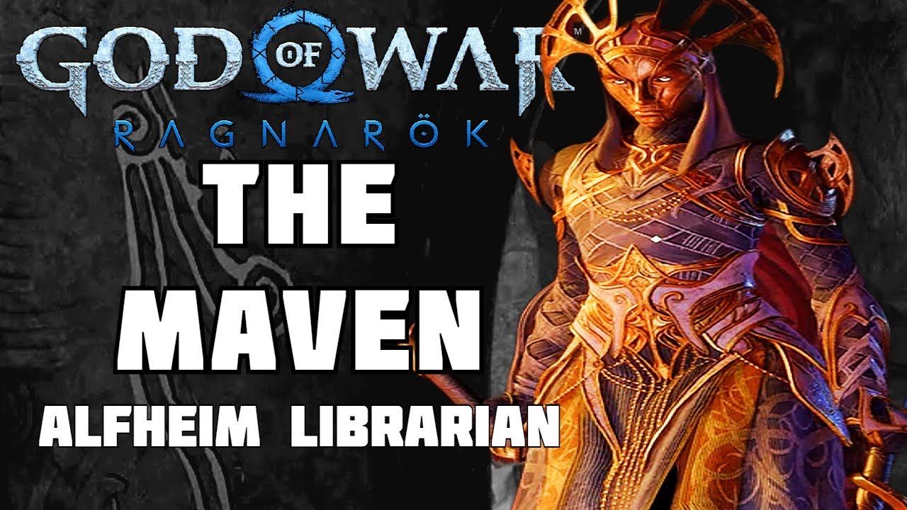 God of War Ragnarok - The Maven - Alfheim Librarian (PS5) смотреть онлайн