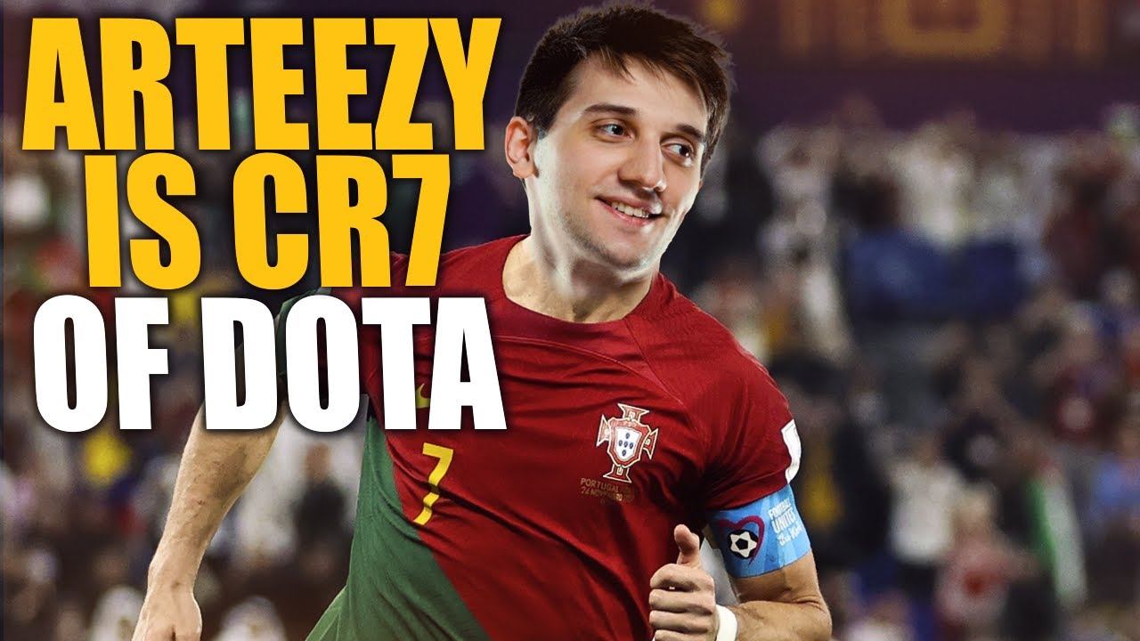 Arteezy Is Cristiano Ronaldo of Dota 2 and I Can PROVE IT... смотреть онлайн