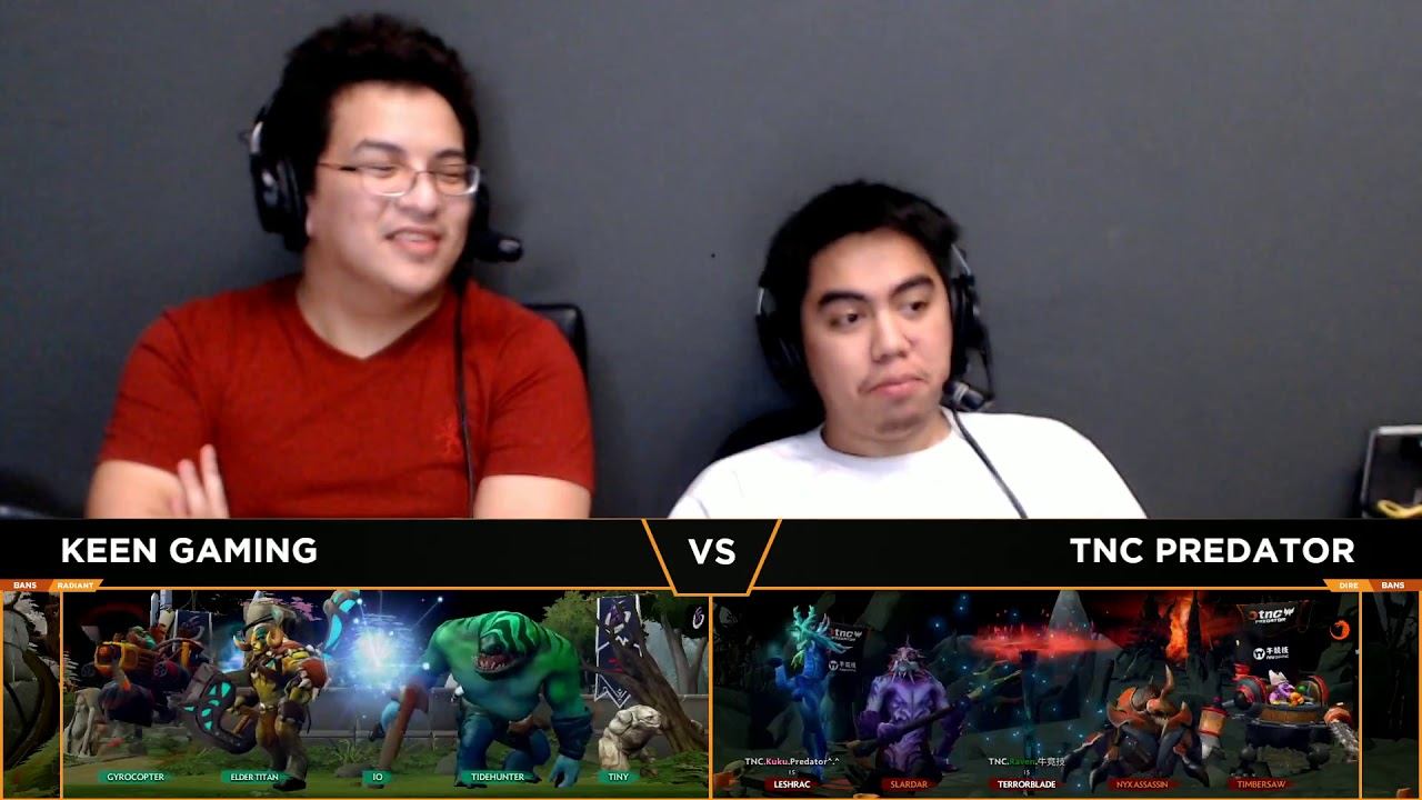 TNC Predator vs Keen Gaming (BO1) l Dota2 Asia Championship 2018 смотреть онлайн