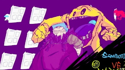 Самсонит vs Пакмэн 3 часть ( погоня за колоннами 2)