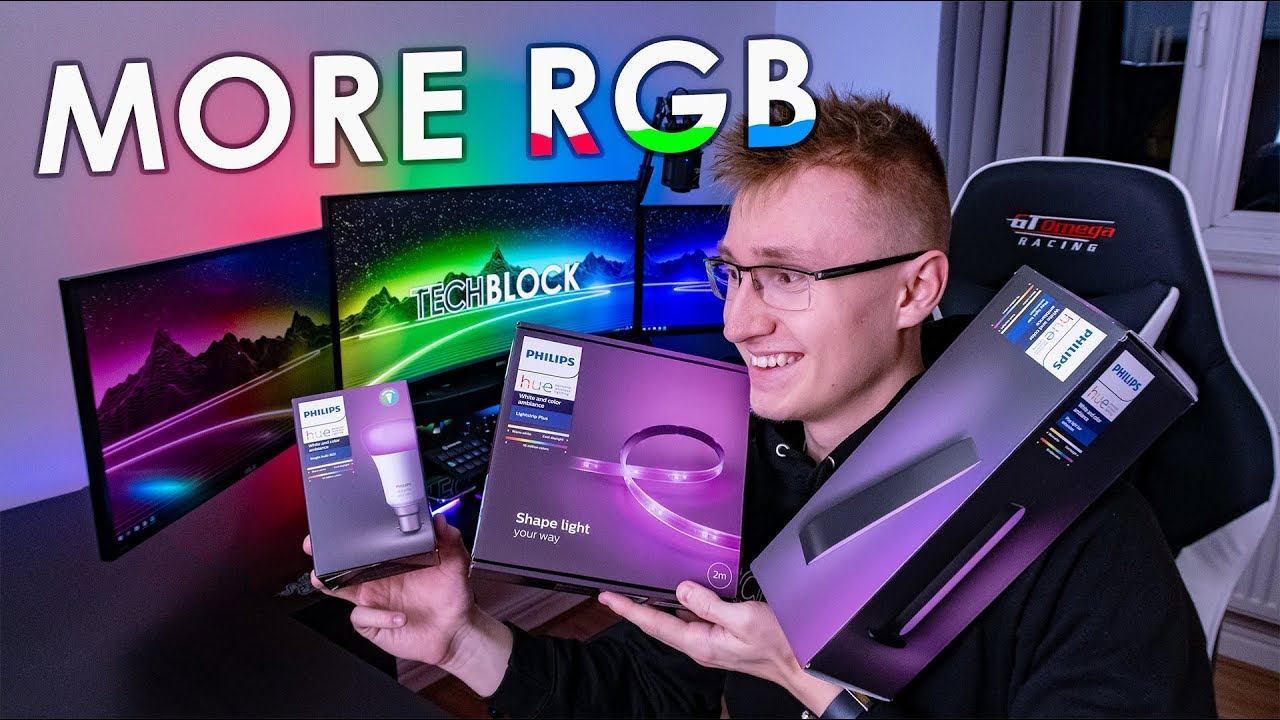 The ULTIMATE Philips Hue Room! смотреть онлайн