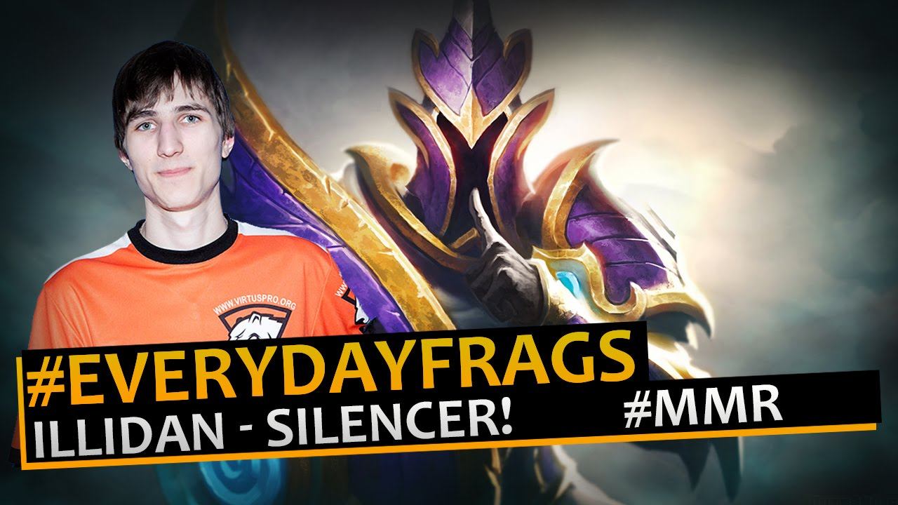 Illidan (Silencer) - Gameplay Dota 2 MMR смотреть онлайн