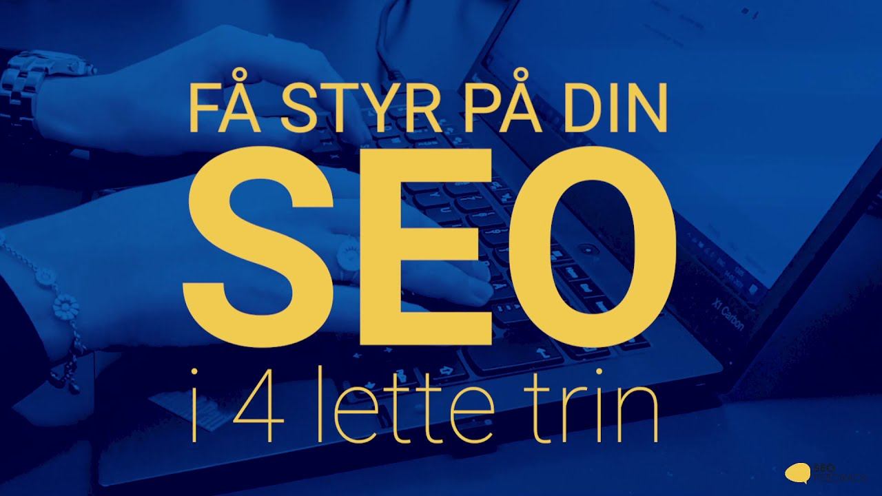 SEO i 4 trin med SEO Feedback смотреть онлайн