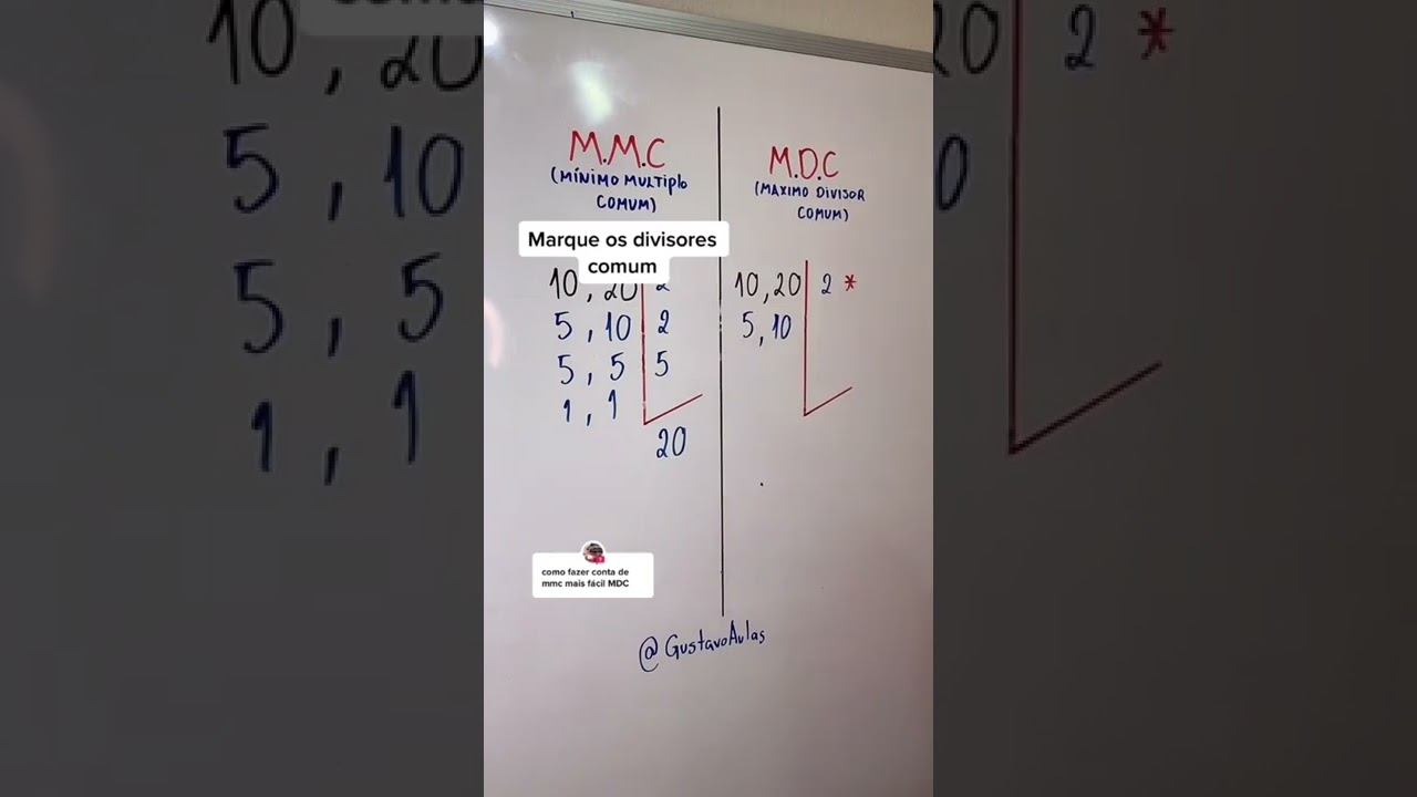 Mmc e mdc fácil ✨ смотреть онлайн