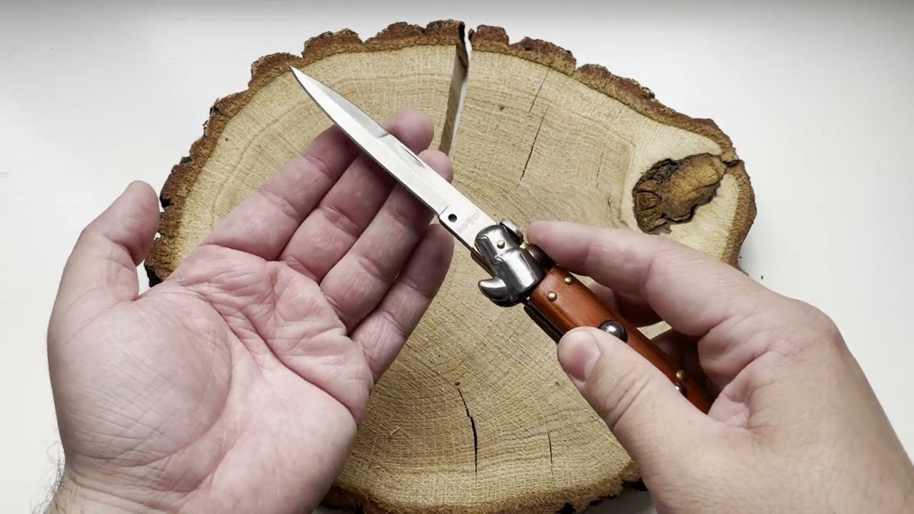 Нож-стилет выкидной автоматический 170201-8 Grand Way смотреть онлайн