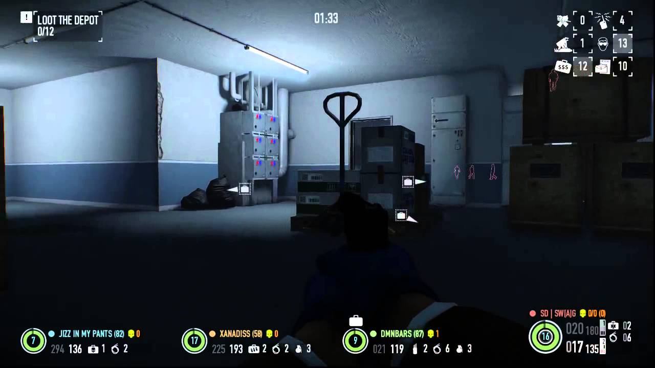 Pay day 2. Getting some achievements - 3 / 3 смотреть онлайн