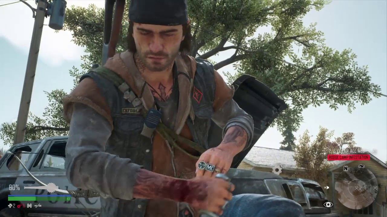 Rogue Camp infestation DAYS GONE смотреть онлайн