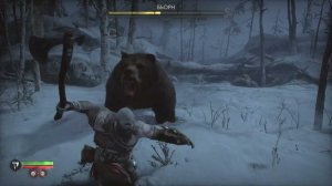 God of War Рагнарёк Босс Медведь