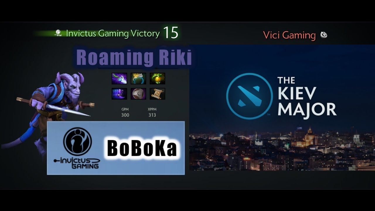 Dota 2 KIEV Major 2017 | CN Playoff | iG.BoBoKa - Riki смотреть онлайн