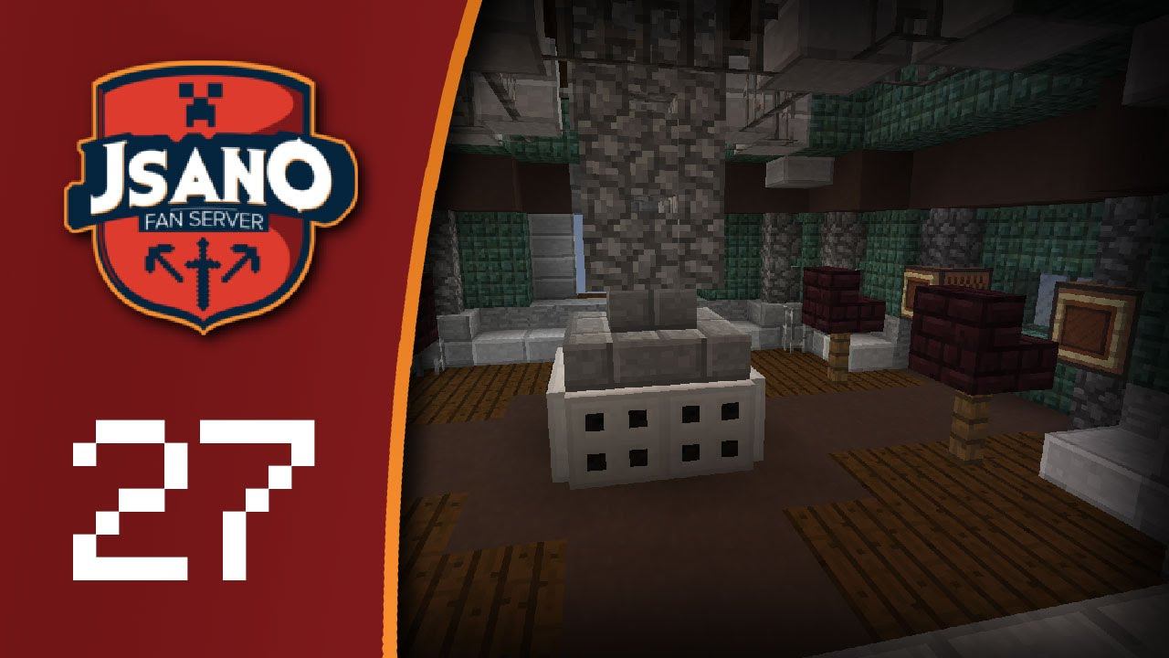 Minecraft: JSano Fan Server - S3 - Episode 27 - Server Hub смотреть онлайн