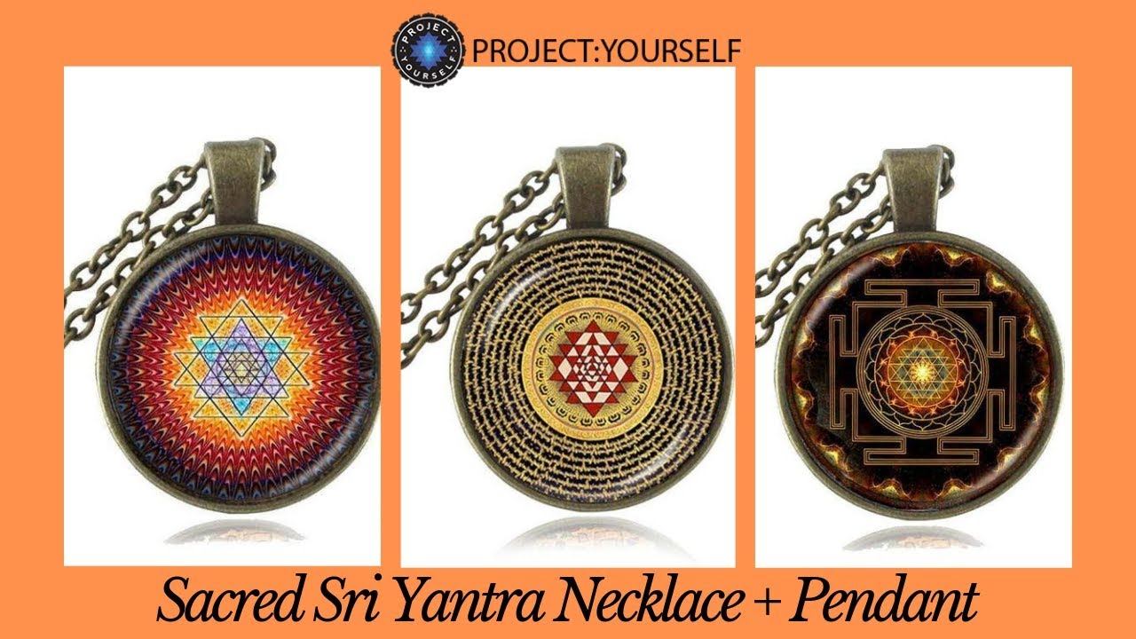 Sacred Sri Yantra Necklace + Pendant смотреть онлайн