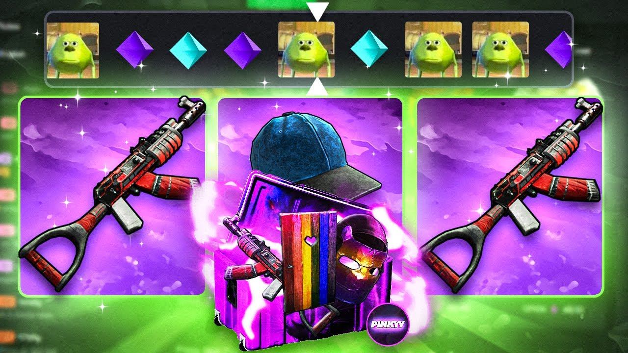 WINNING RARE RUST SKINS ON RUSTCLASH CASE BATTLES! - rust gambling смотреть онлайн