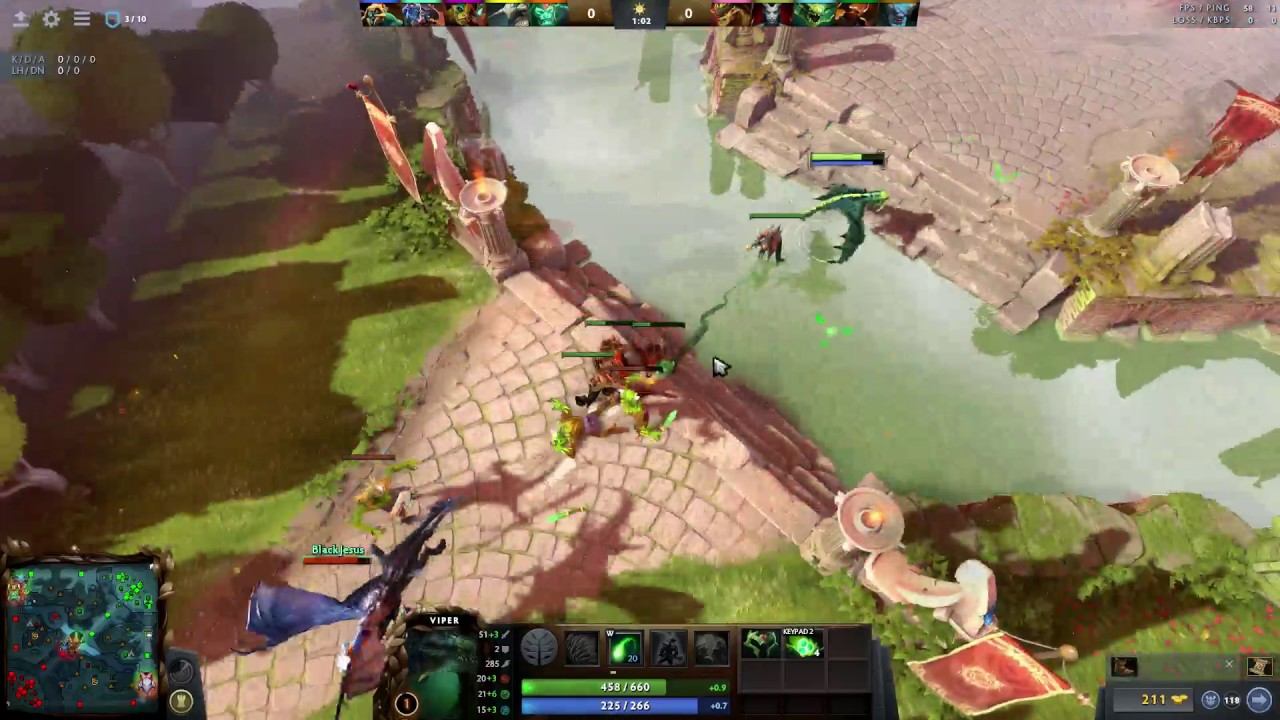 Dota 2 - Viper Lancer Ability Draft смотреть онлайн