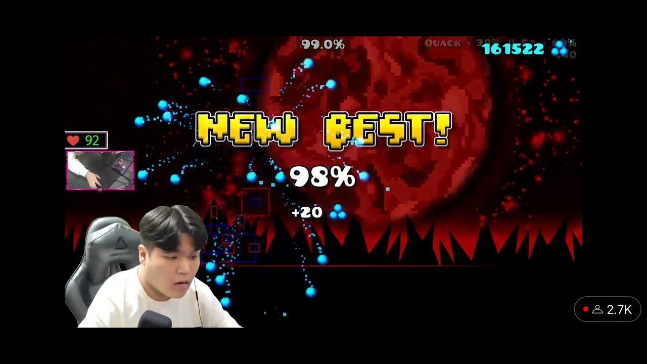 Dorami // Bloodlust 98% FAIL // Geometry Dash смотреть онлайн