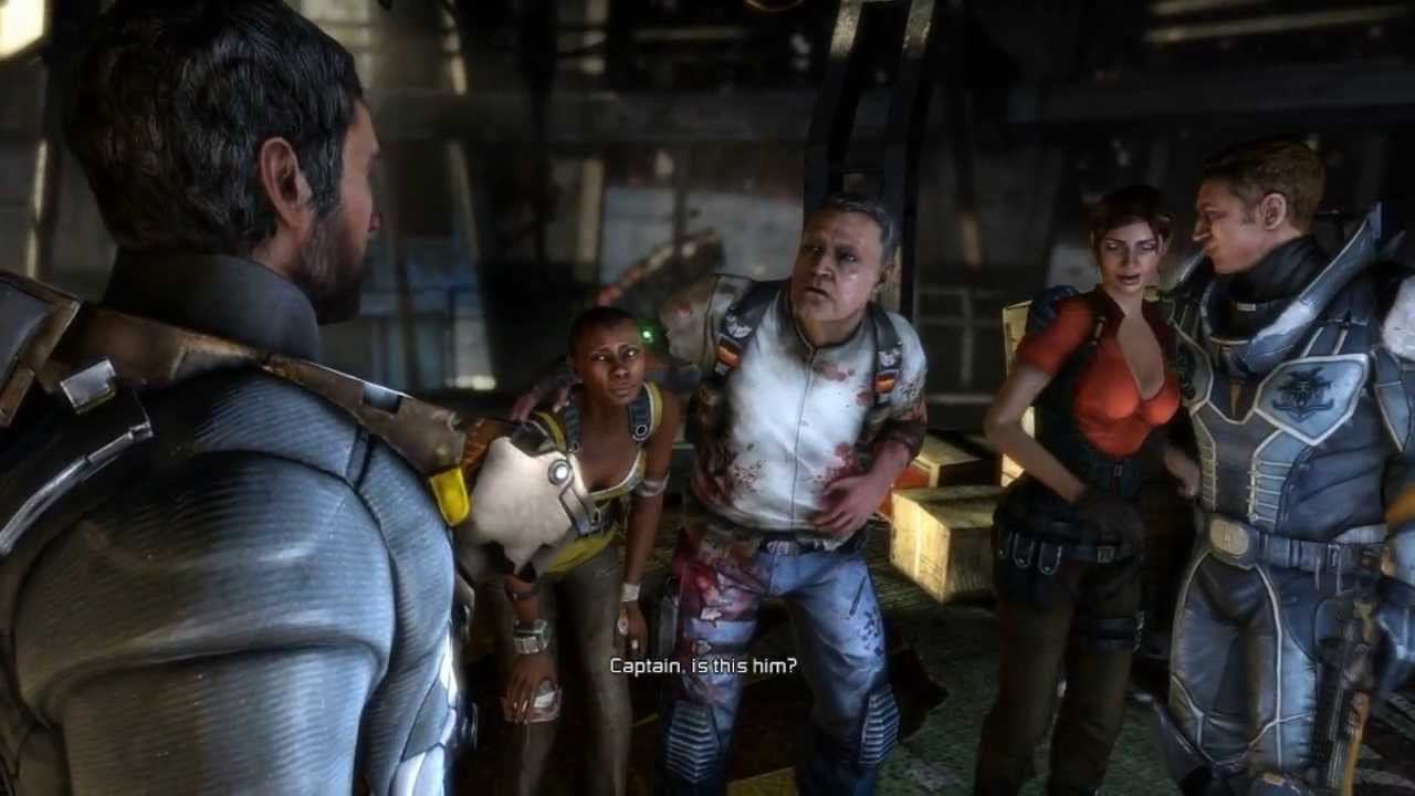 Let's Mank Dead Space 3(BLIND) - Part 8 - DAMN ELLIE!!!(HD) смотреть онлайн