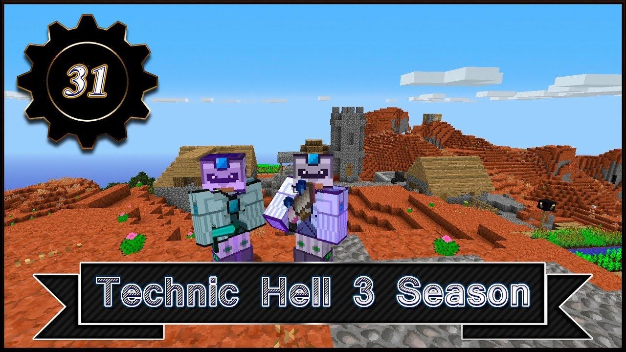 Minecraft Technic Hell [Season 3][Серия 31] "Поехали крафтить?! :)" смотреть онлайн
