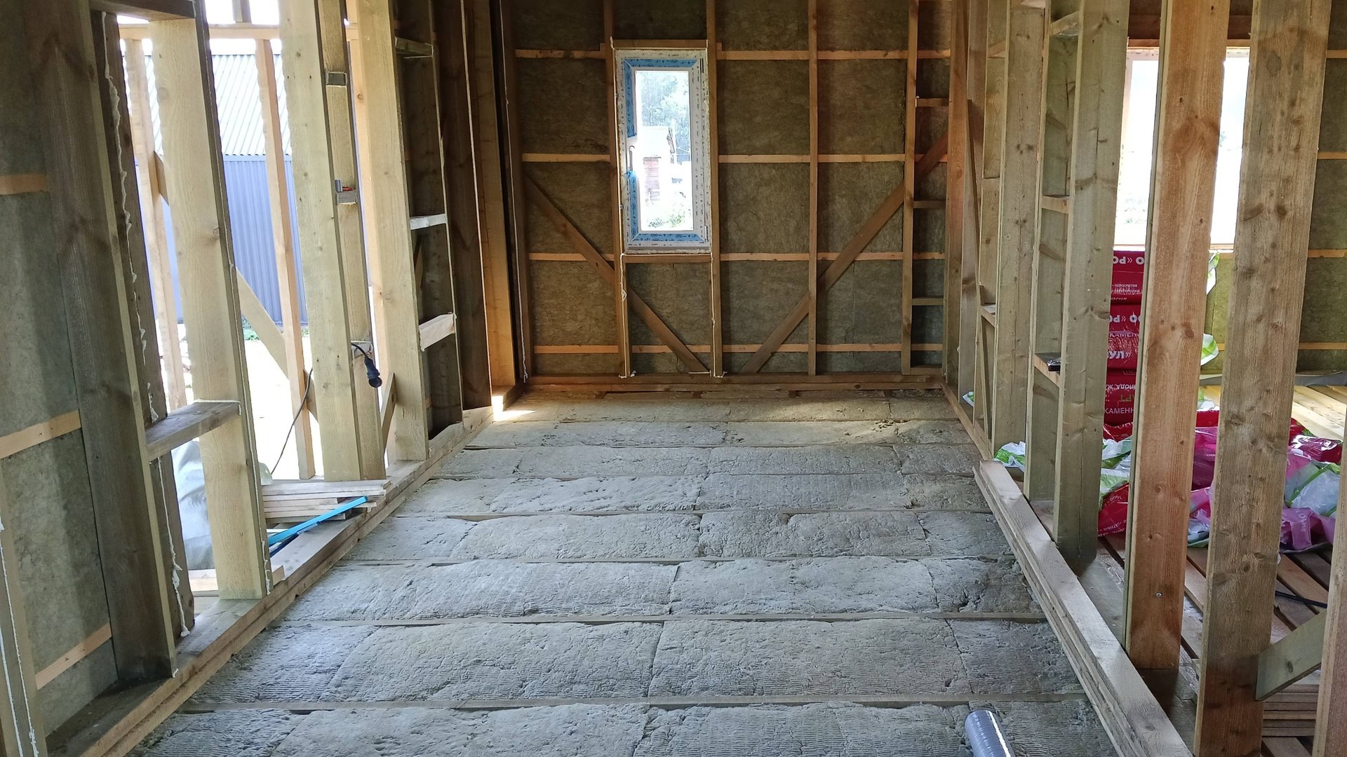 Пол в доме и утепление стен. смотреть онлайн
