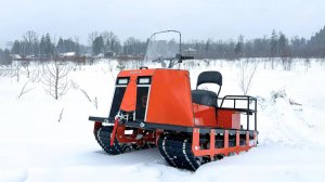 Гусеничный вездеход Манул | Лучшая альтернатива снегоходу Буран