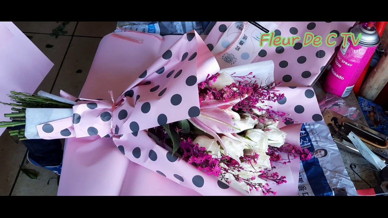 BOUQUET (STARGAZER & WHITE ROSES) || Fleur De C TV смотреть онлайн