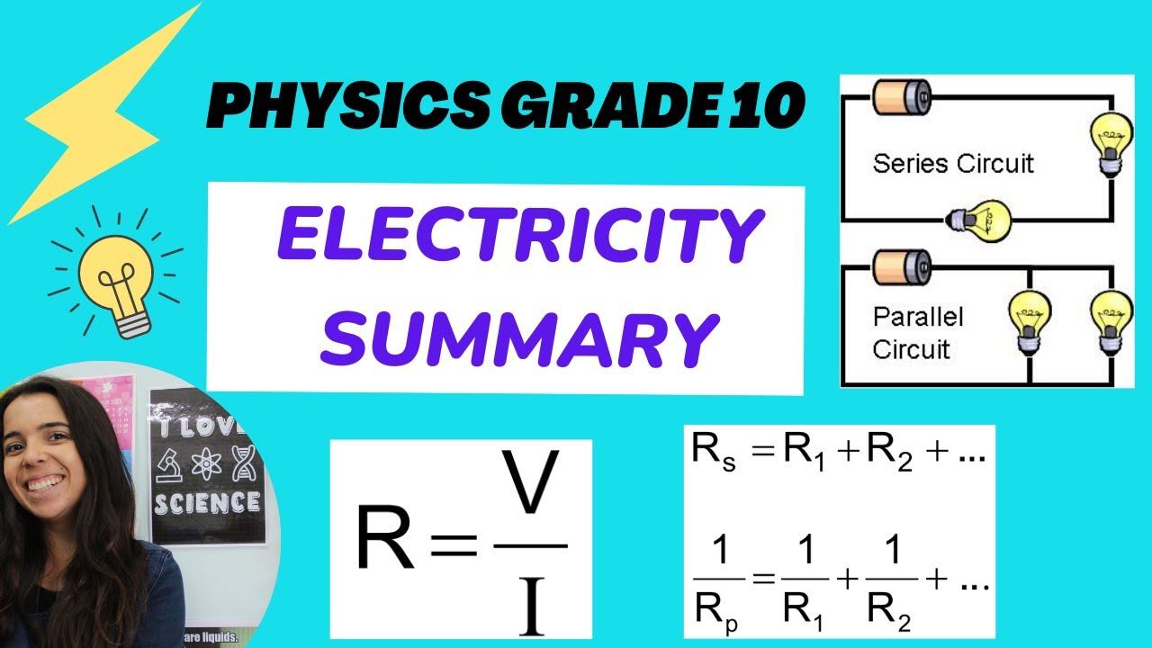 Electricity Grade 10 Electric Circuits Summary Physics смотреть онлайн