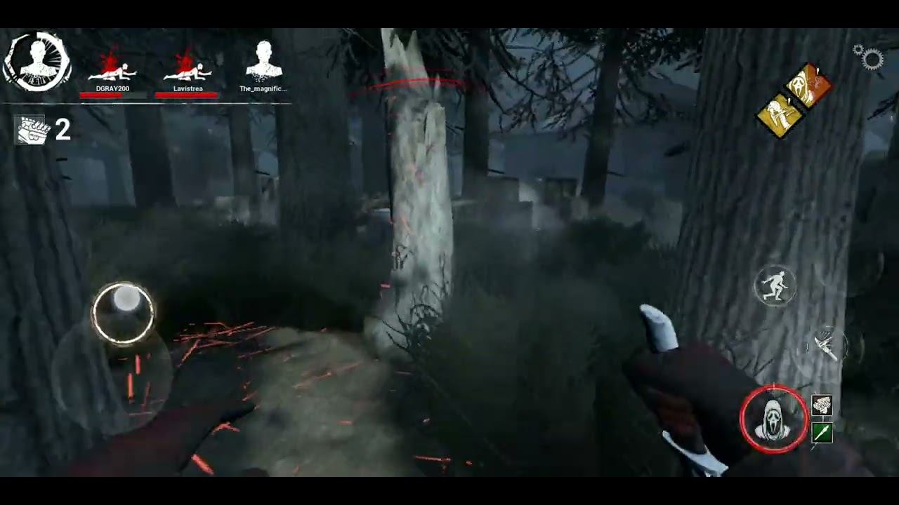 Dead By Daylight mobile, meeting with the cheater, trying to kill him 🗡️💀 смотреть онлайн