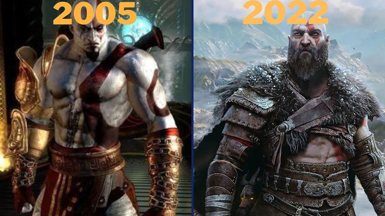 EVOLUTION Of GOD OF WAR Games (2005 - 2022)