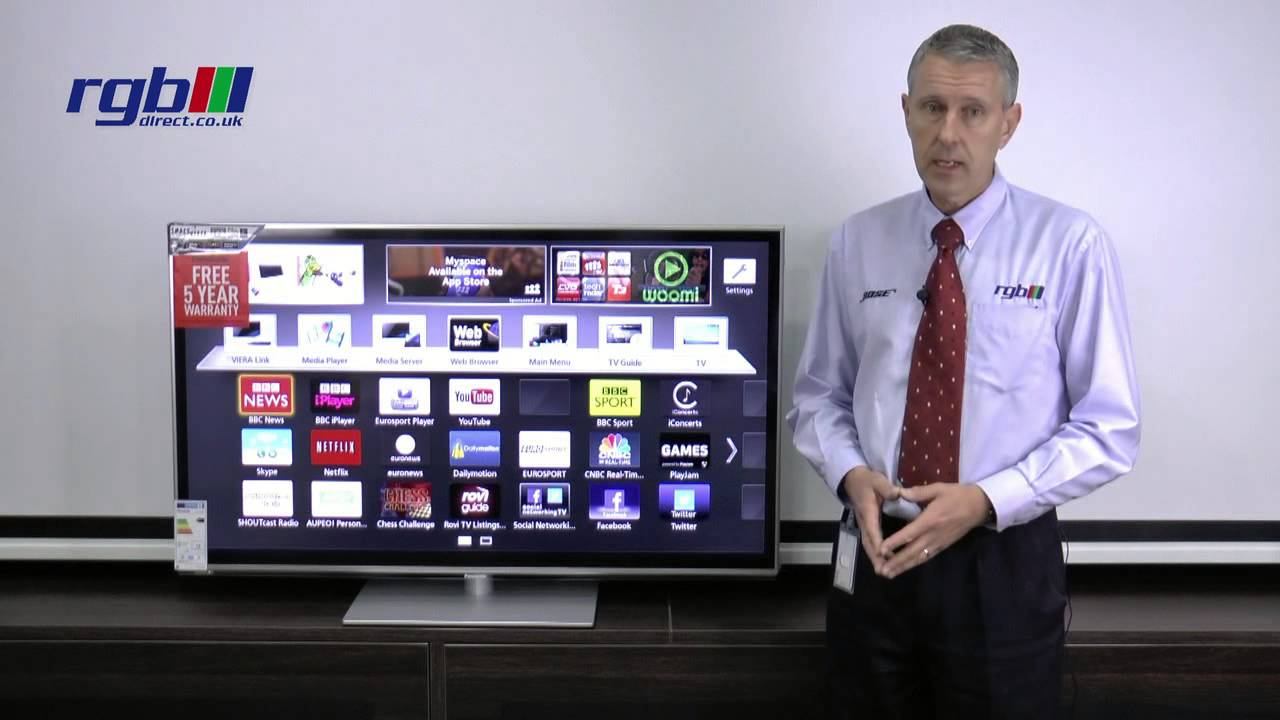 Panasonic E6B Series - TXL50E6B, TXL39E6BK, TXL42E6BK, TXL42E6B - Smart Viera Full HD LED TV смотреть онлайн