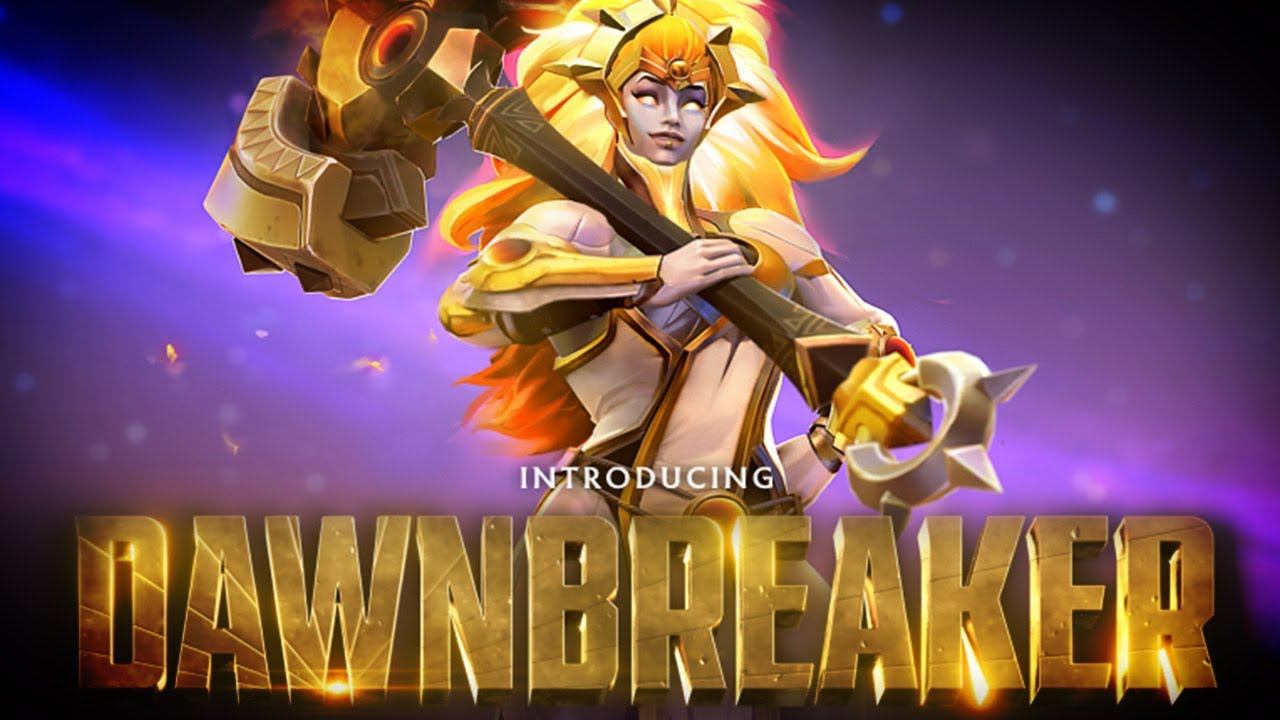 DAWNBREAKER NEW HERO PREVIEW DOTA 2 смотреть онлайн